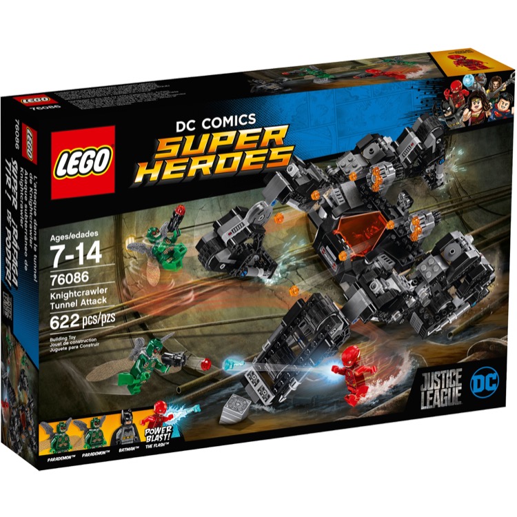 LEGO<sup>&reg;</sup> Super Heroes Sets: DC Comics 76086 Knightcrawler Tunnel Attack NEW (SOLD OUT)